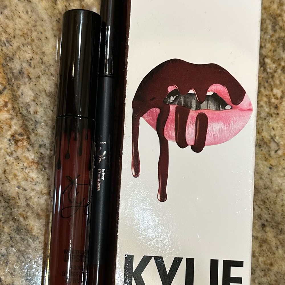 Kylie Cosmetics Brown Matte Lipstick Bold Finish